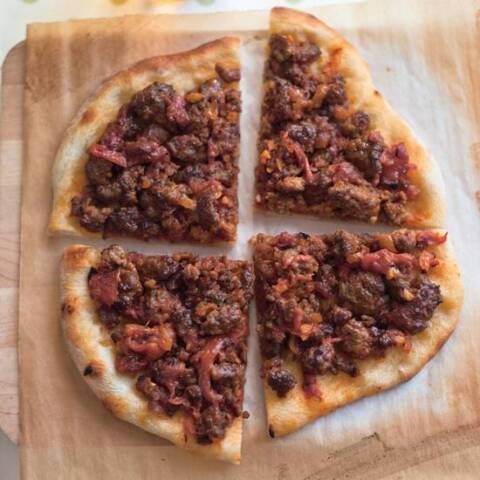Beef Pizza