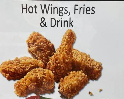 Hot Wings Meal (10 Pieces)
